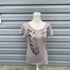 J Crew Beaded TShirt🤍ALL $4 ITEMS ARE BOGO FREE🤍